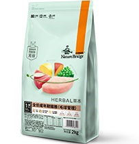 比瑞吉無谷草本全價成年期貓糧（毛球管理）