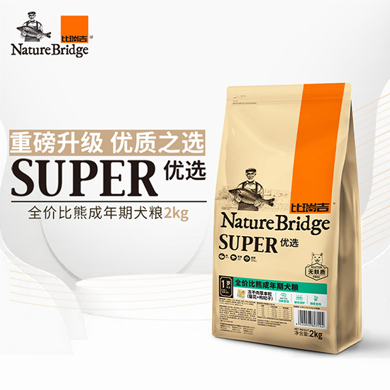 比瑞吉優(yōu)選全價比熊成年期犬糧