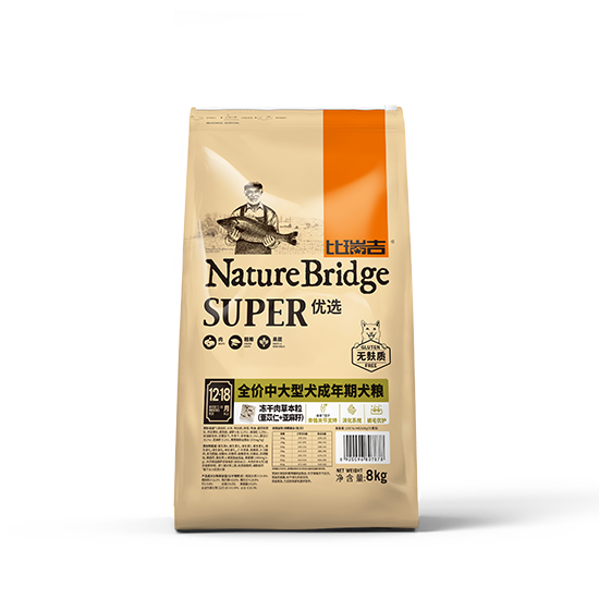 比瑞吉優(yōu)選全價(jià)中大型成年期犬糧