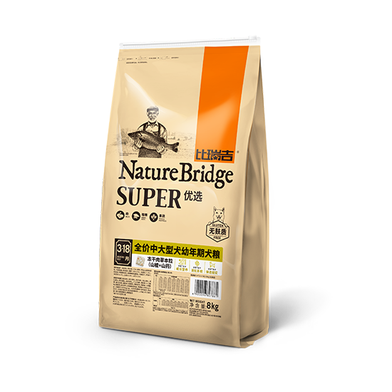 比瑞吉優(yōu)選全價(jià)中大型幼年期犬糧