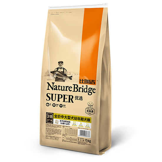 比瑞吉優(yōu)選全價中大型犬幼年期犬糧