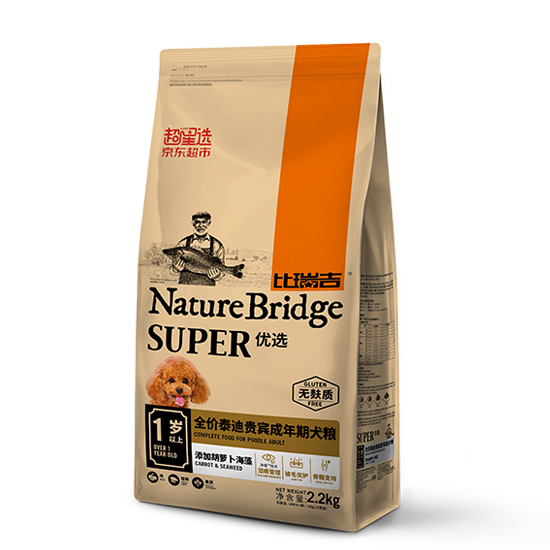 比瑞吉優(yōu)選全價泰迪貴賓成年期犬糧（JD專供）
