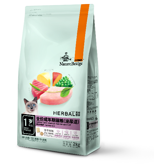 比瑞吉無(wú)谷草本全價(jià)成年期貓糧（泌尿道） 添加車(chē)前子