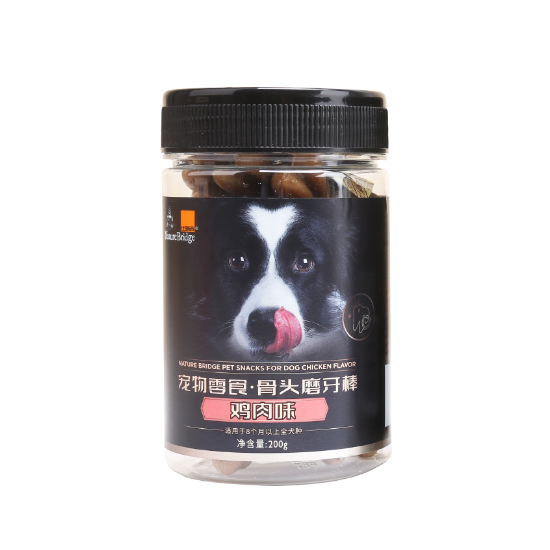 比瑞吉寵物零食?骨頭磨牙棒雞肉味